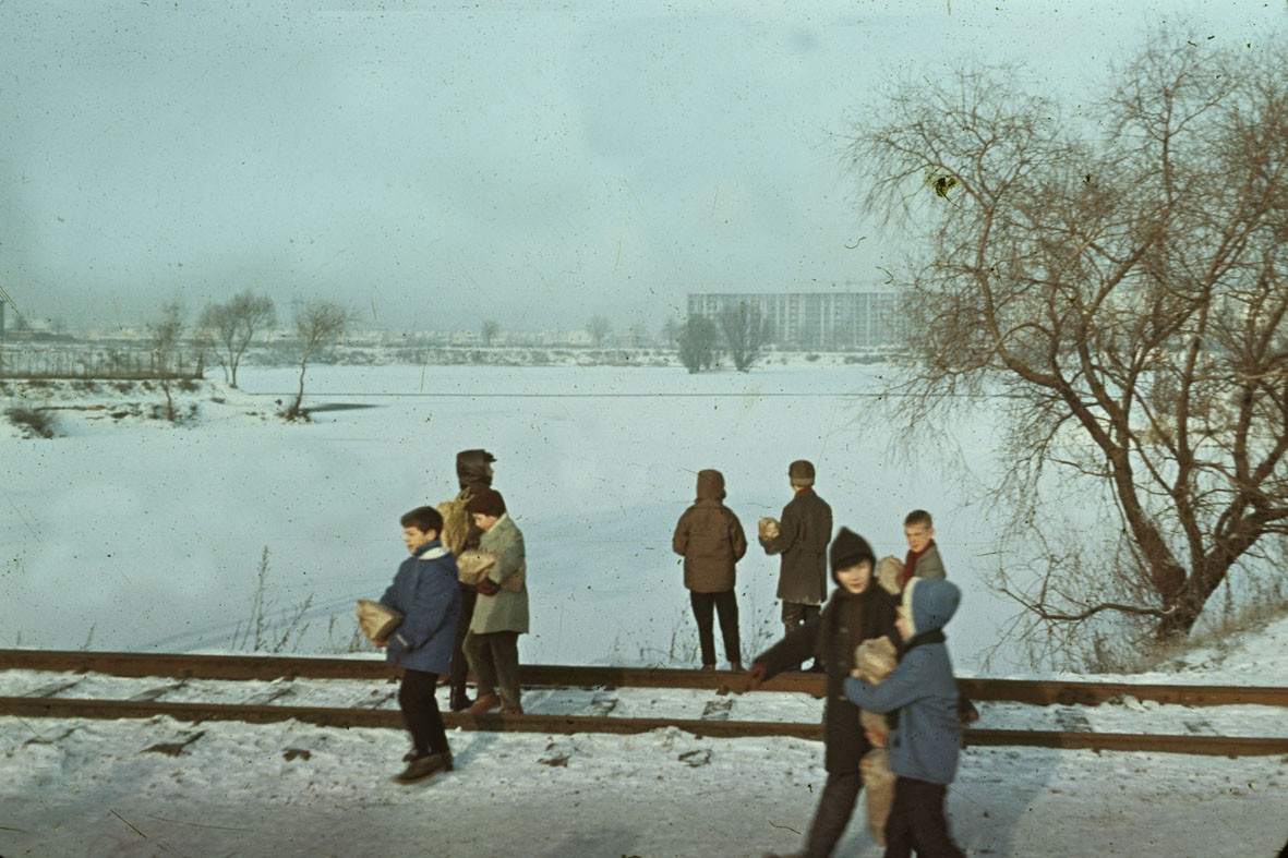 Hiver sur les rails du Tramway